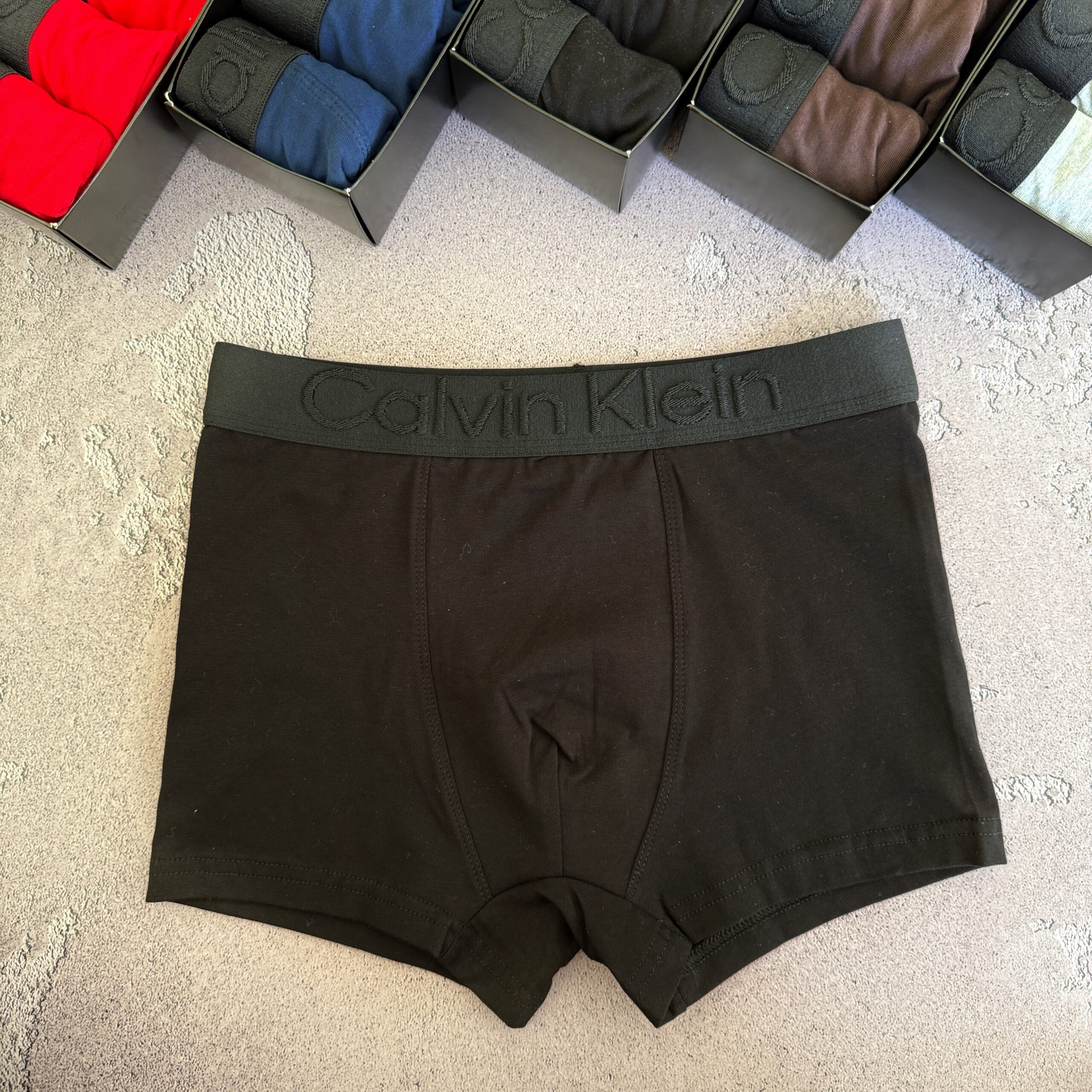 Чоловічі труси боксери Calvin Klein 3D, 5 шт в наборі