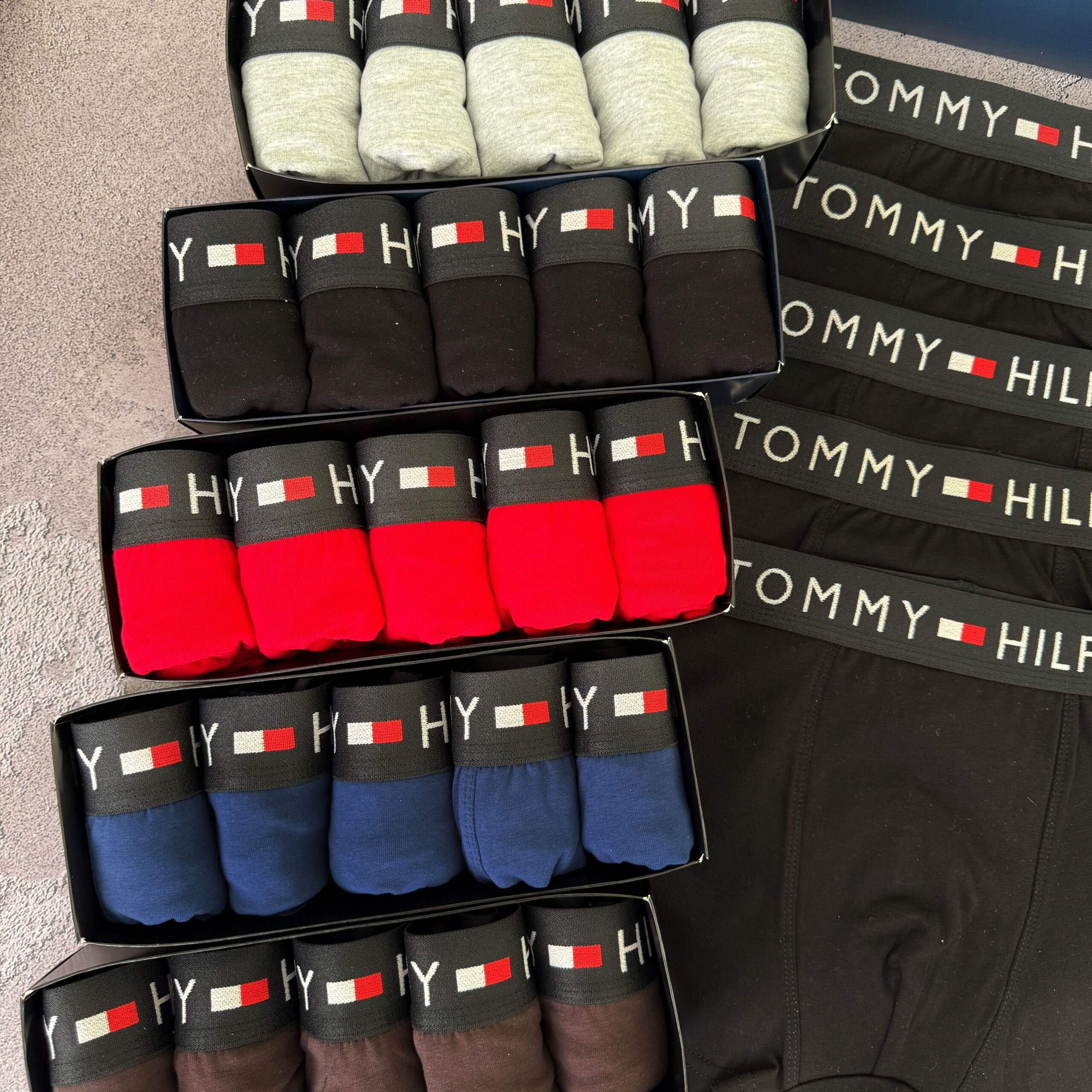 Чоловічі труси боксери Tommy Hilfiger, 5 шт в наборі