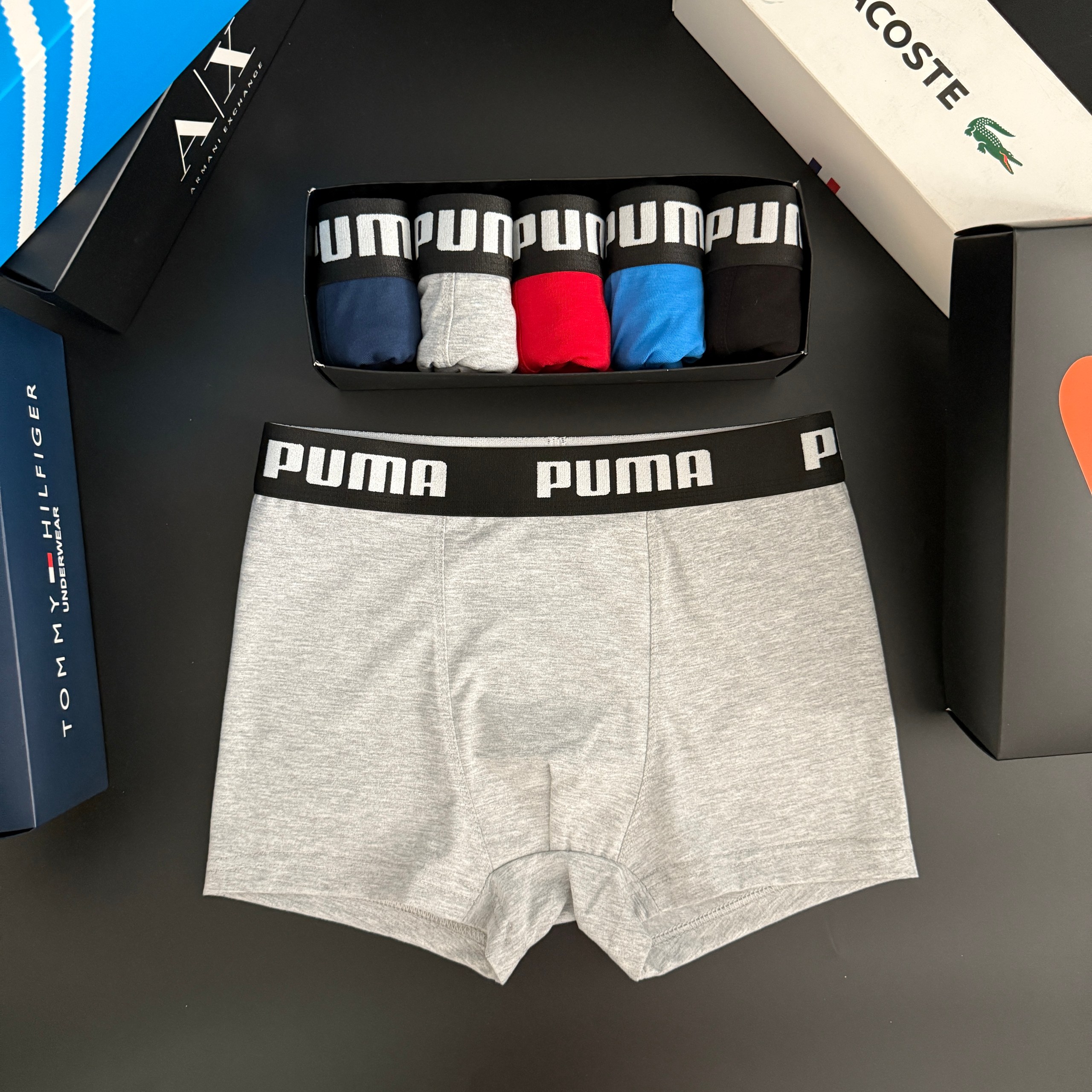 Чоловічі труси боксери PUMA, 5 шт в наборі