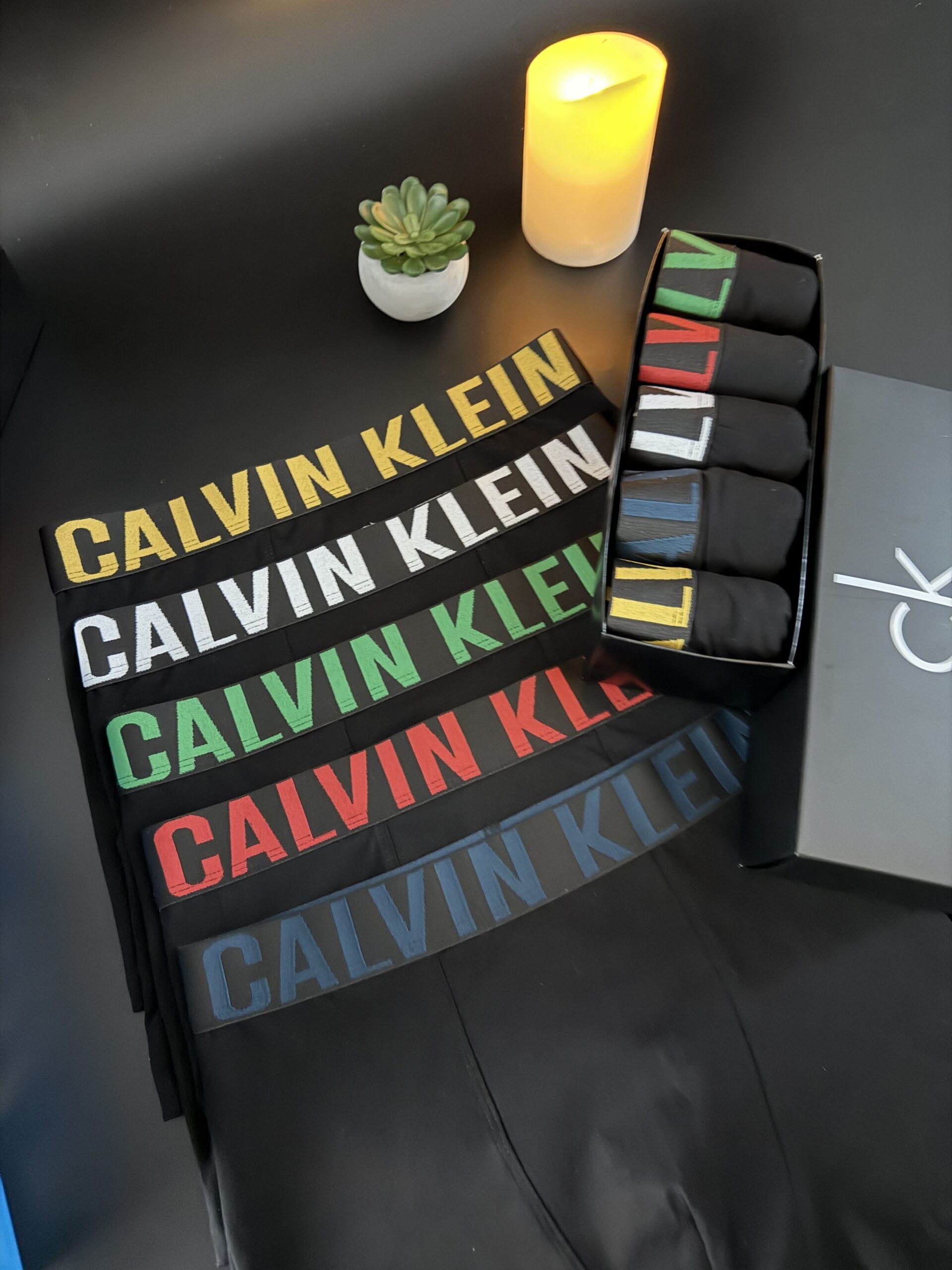 Чоловічі труси боксери Calvin Klein Intense, 5 шт в наборі