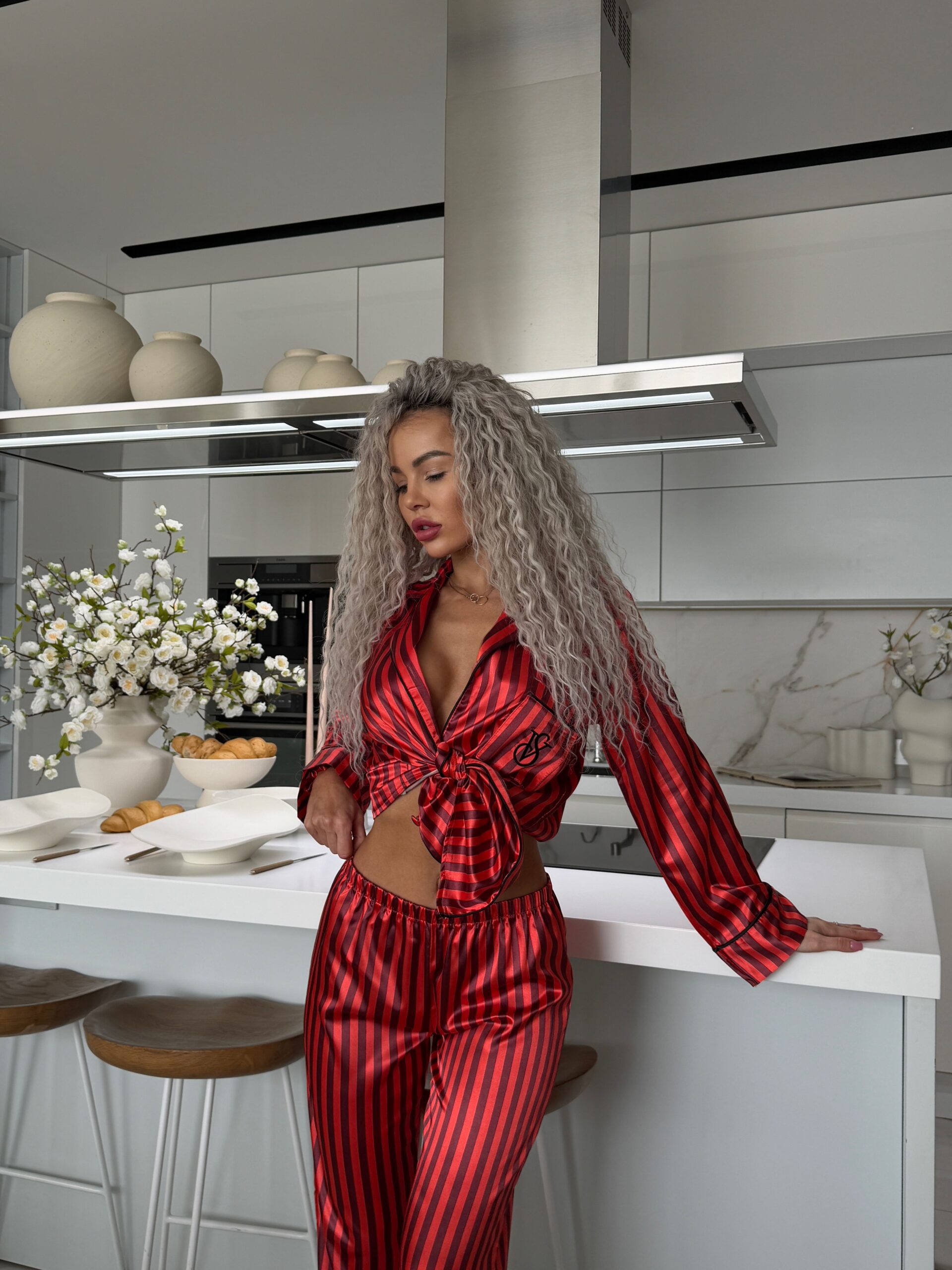 Жіноча піжама Victoria’s Secret Червона