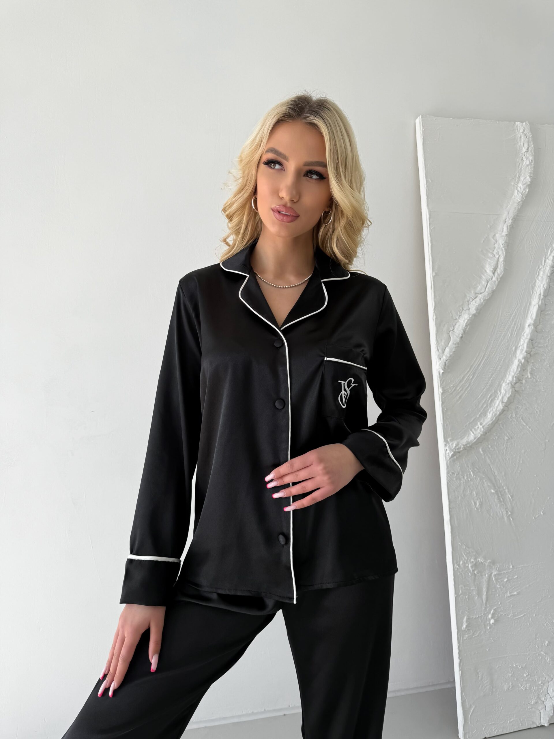 Жіноча піжама Victoria’s Secret Чорна