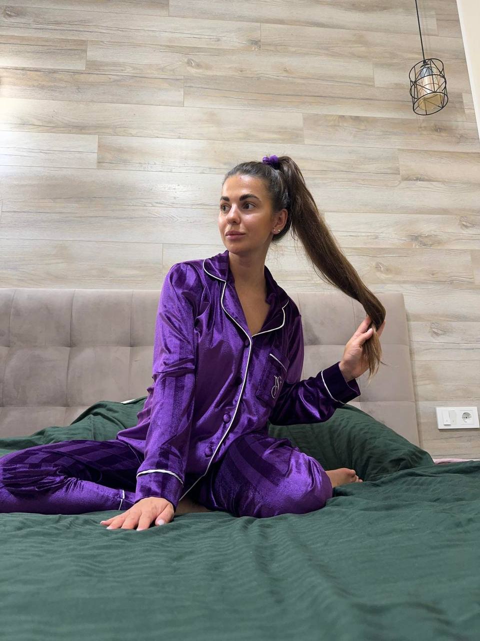 Жіноча піжама Victoria’s Secret Фіолетова