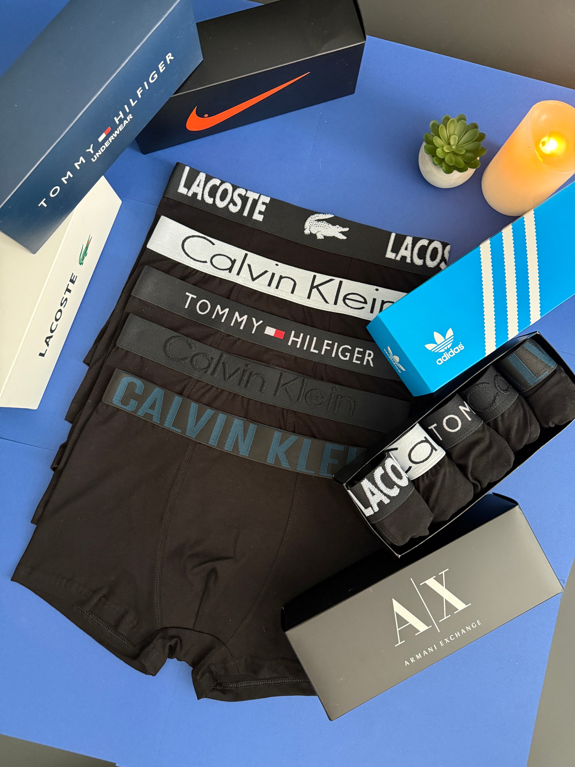 Набір чоловічих трусів мікс брендів